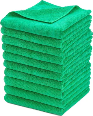 Produktbild von Mikrofaser-Reinigungstücher, wasserabsorbierend, wiederverwendbar, Allzweck-Reinigungstuch, ultraweiche Reinigungstücher