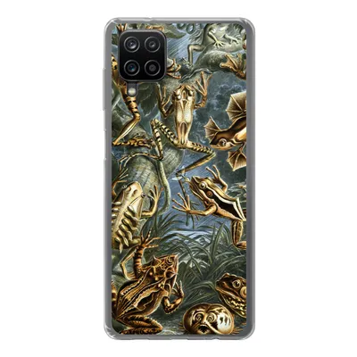 Produktbild von MuchoWow® Handyhülle Schutzhülle Hülle für Samsung Galaxy A12 Batrachia - Haeckel - Alte Meister Silikon Softcase Handy Hülle - Bild