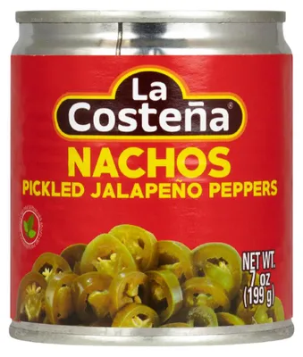 Zdjęcie produktu dla La Costeña Jalapeno Nacho Scheiben, 199 g