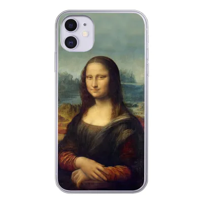 Produktbild von MuchoWow® Handyhülle Schutzhülle Hülle für iPhone 11 Mona Lisa - Da Vinci - Gemälde Silikon Softcase Handy Hülle - Handytasche