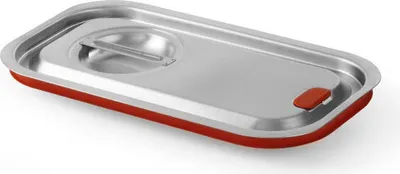 Image de HENDI Couvercle Gastronorm 1/4 avec bord en silicone KitchenL