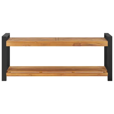 Immagine prodotto di vidaXL Panca 120 cm in legno massiccio teak
