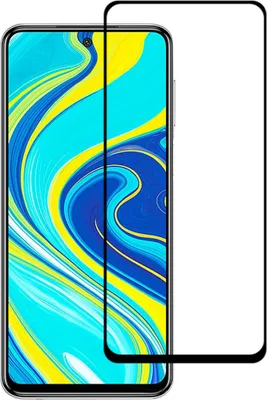 Produktbild von Für Xiaomi Redmi Note 9T 2x 3D Display Full H9 Hart Glas Schwarz Folie Panzer
