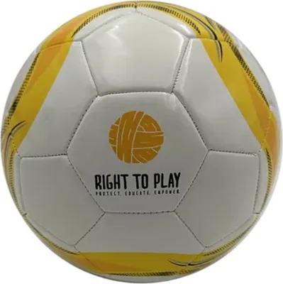 Produktbild von RTP-Fußball Größe 5, gelb-weiß