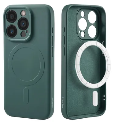 Immagine prodotto di imoshion Color Back Cover con MagSafe iPhone 15 Pro - Verde scuro
