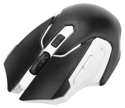 Zdjęcie produktu dla Bezprzewodowa mysz do gier z czujnikiem optycznym 1200 DPI, wygodny uchwyt, brak opóźnień, mysz bezprzewodowa 2,4 GHz – czarna