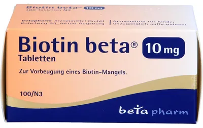 Produktbild von Biotin Beta 10mg, 100 St TAB