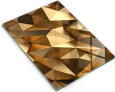 Produktbild von Glasschneideplatte - Herdabdeckplatte - 40x52 cm - Schneidebrett - Spritzschutz - Hintergrundabstraktionsstruktur