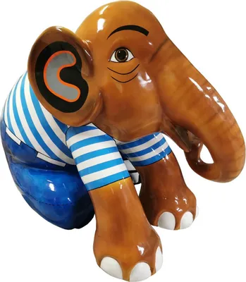 Produktbild von Designer Figur Statue Moderne Figuren Dekoration Elefant Deko Garten Skulpturen