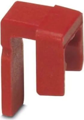 Produktbild von Phoenix Contact 3012325, Anschlussblockabdeckung, 50 Stück(e), Polyamid, Rot, V0, 0,22 g