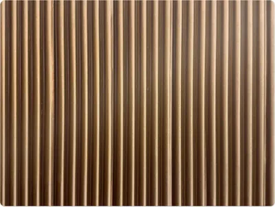 Produktbild von Metallstreifen – Bodenschutzmatte – Rutschfest – Schutzmatte für Büro – Vinylmatte – Stuhlunterlage  – 120 x 90 cm