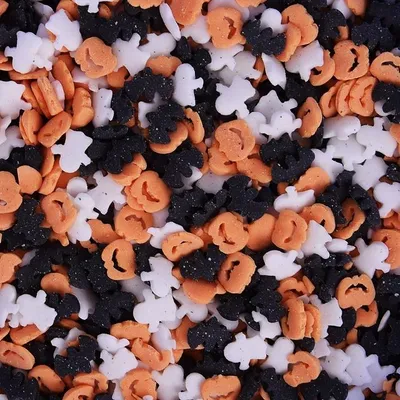 Produktbild von Zuckerstreusel HALLOWEEN GEIST KÜRBIS FLEDERMAUS 50 g