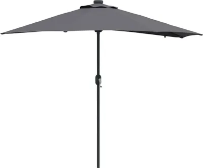 Image de vidaXL Parasol de jardin anthracite 294 x 150 x 223 cm