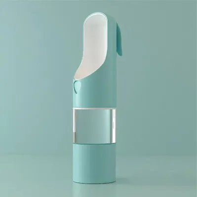 Produktbild von 360Home Hunde Outdoor-Trinkflasche mobile Wasserflasche + Futter Fach Blau