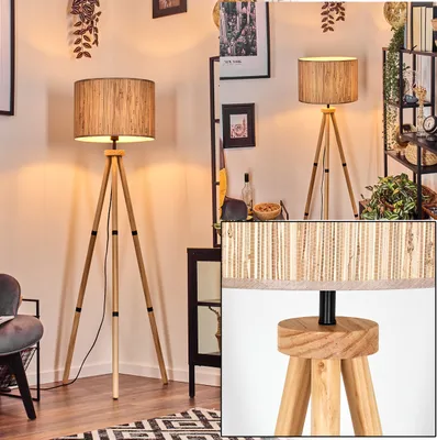 Produktbild von Arenabianca Stehlampe aus Holz/Seegras in Naturfarben