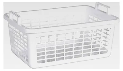 Produktbild von Wäschekorb 62x43x25cm 45l Kunststoff, weiß