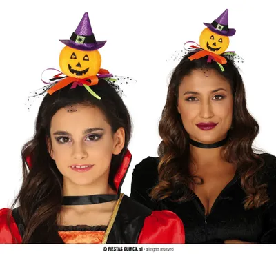 Produktbild von Kürbis Hexe Stirnband Halloween Abschlussball Party Kostüm