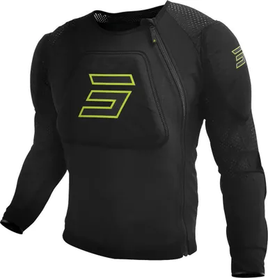 Produktbild von Shot Prime Protektoren Jacke, schwarz/gelb, M