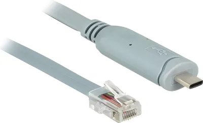 Immagine prodotto di DELOCK Adapter USB2.0/C St > Seriell RS232 RJ45 St 5.0m grau