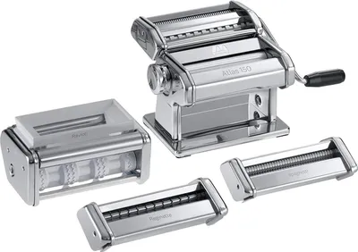 Imagen del producto de Máquina para hacer pasta Marcato GS-Multiplast Atlas 150 Multipast, con 3 accesorios adicionales