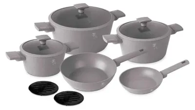 Produktbild von BERLINGERHAUS Geschirrset mit Titanoberflche 10-tlg. Taupe Kollektion BH-8110