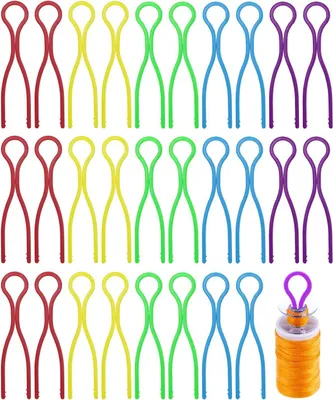 100 Spulenclips aus Kunststoff, Nähzubehör, gemischte Farben