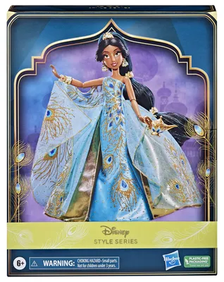 Zdjęcie produktu dla Disney Princess Style Series Jasmine, modna lalka, kobieta, 6 lat, dziewczynka, wielokolorowa