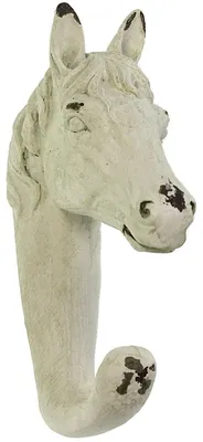 Productafbeelding van Meander haakpaard, crème kleur, 3x7x13 cm