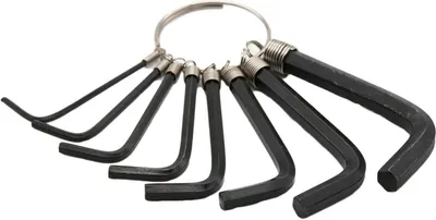 Produktbild von Innensechskant Innensechskantschlüssel Winkelschlüssel Schlüssel Satz Set 8 tlg.