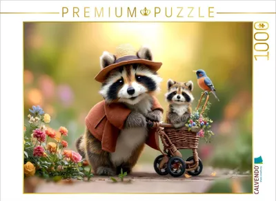 Produktbild von CALVENDO Puzzle Ein Spaziergang im Park - immer ein Erlebnis | 1000 Teile Lege-Größe 64x48cm Foto-Puzzle für glückliche Stunden