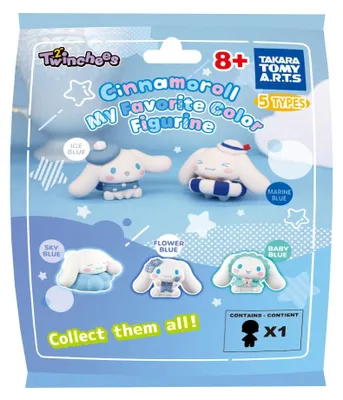 Immagine prodotto di Sanrio Twinchees Minifiguren Cinamoroll Il mio colore preferito 5 cm Espositore (24)