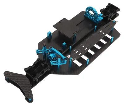 Obrázok produktu pre Podvozok RC auta z uhlíkových vlákien Robustná základná doska na diaľkové ovládanie pre TAMIYA TT02B