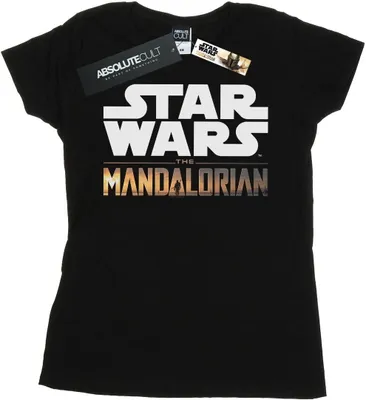 Produktbild von Star Wars - "The Mandalorian" T-Shirt für Damen BI42909 (S) (Schwarz)