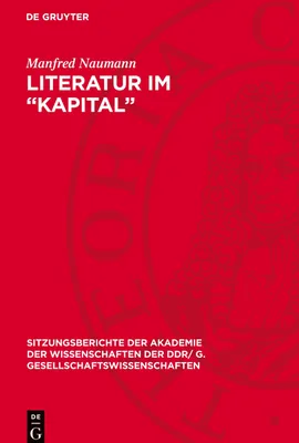 Produktbild von Literatur im "Kapital"