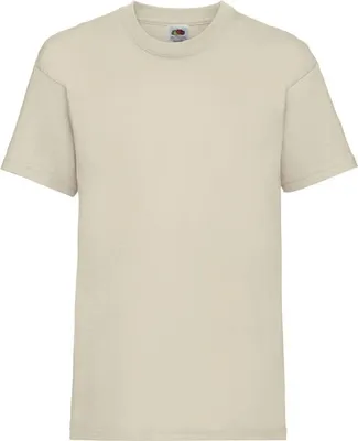 Produktbild von Kinder-T-Shirt, Kurzarm - FOL VALUEWEIGHT T/K - natural - Größe 5/6