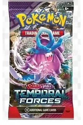 Produktbild von Pokémon TCG S & V Time Forces Expansion Box – 18 Packs