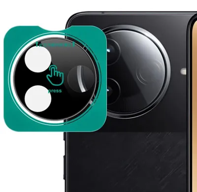 Produktbild von Kamera Schutzglas Linsenschutz für Xiaomi Poco F7 Pro / F7 Ultra 9H Anbringhilfe
