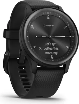 Produktbild von GARMIN vivomove Sport Smartwatch schwarz, schiefergrau