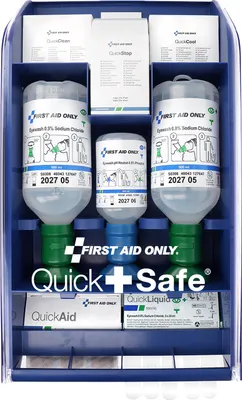 Image de FIRST AID ONLY P-44027 00 FIRST AID ONLY Mallette de premiers secours Quick + Safe DIN EN 15154-4 bleue