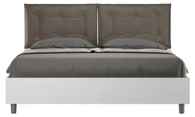 Immagine prodotto di Letto Matrimoniale 160x190 cm Senza Rete Annalisa Egos Cappuccino