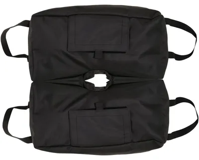 Produktbild von Sonnenschirmständer Sandsack Marktschirmständer, 2X Befüllbare Beutel 50Kg, Mit Schaufel, Schwarz