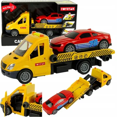 Produktbild von QULKI Abschleppwagen Autotransporter mit Licht und Sound