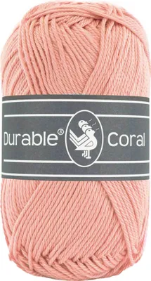 Produktbild von 50g Strick- u. Häkelgarn Durable Coral Baumwolle Sommergarn 90 Farben