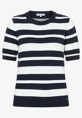 Produktbild von MORE & MORE Striped short Sleeved Pullover 36