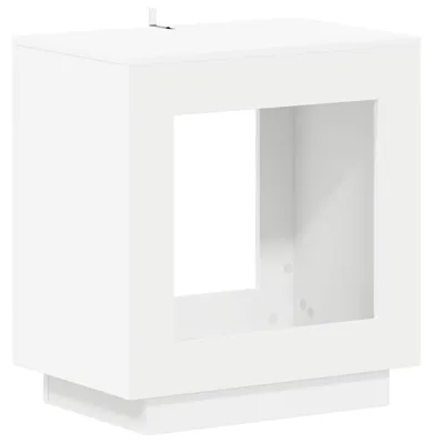 Zdjęcie produktu dla vidaXL Stolik pomocniczy, biały, 60 x 40 x 65 cm, materiał drewnopochodny
