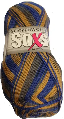 Produktbild von Gründl 100 gr. SOXS Sockenwolle 75% Schurwolle, 25% Polyamid (11)