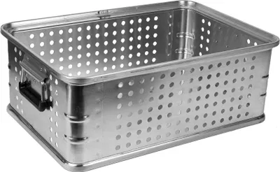 Obrázek produktu pro Přepravní koš Dönges FireBox DIN 14880, 800 x 400 x 330 mm (hliníkový koš)