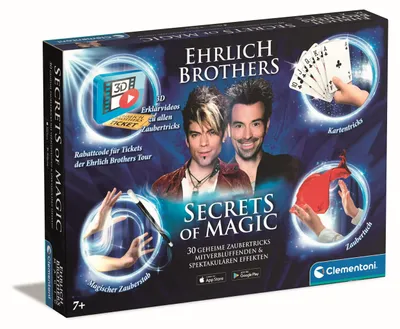 Produktbild von Clementoni Ehrlich Brothers Secrets of Magic Zauberkasten