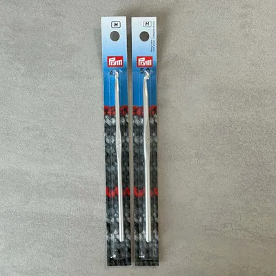 Produktbild von Wollhäkelnadel ohne Griff 4,00 mm 15 cm grau