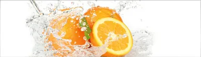 Produktbild von Küchenrückwand mySpotti Profix Aqua-Orange 210 x 60 cm PX-21060-52-HB